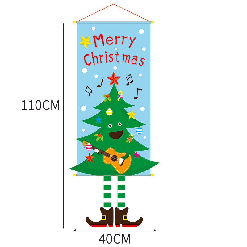 Christmas Cloth Pendant Decoration