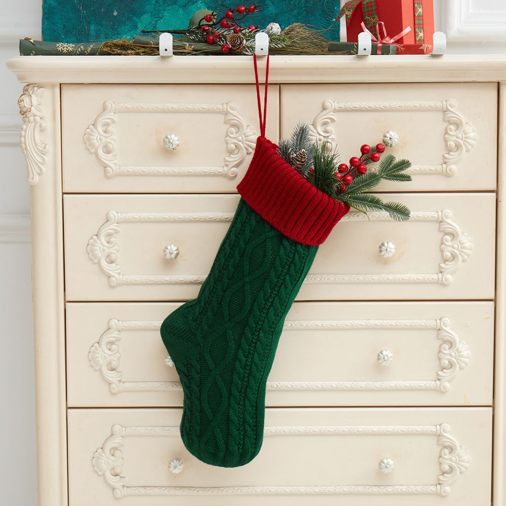 Knitted Christmas Wool Stockings