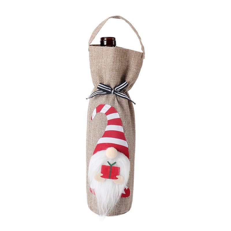 Christmas Themed Bottle Covers