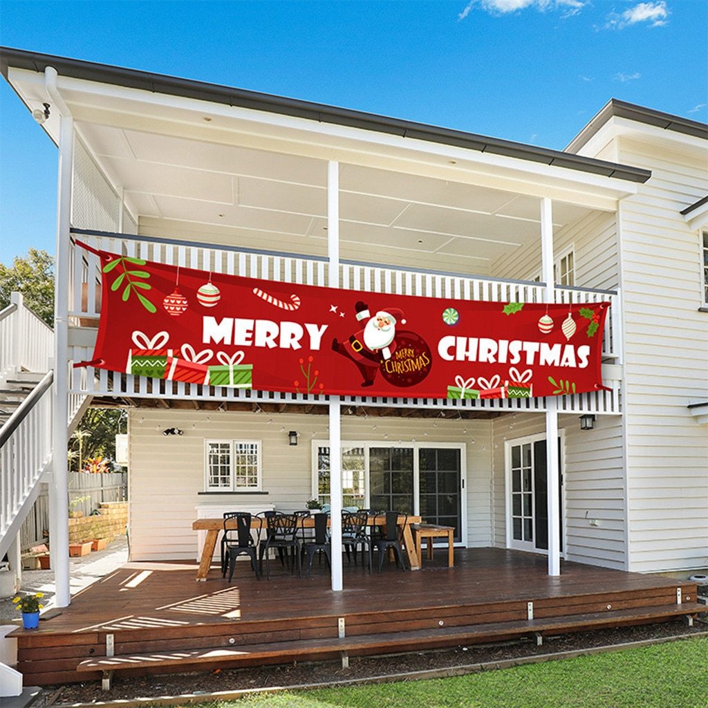 Christmas Window Decoration Banner