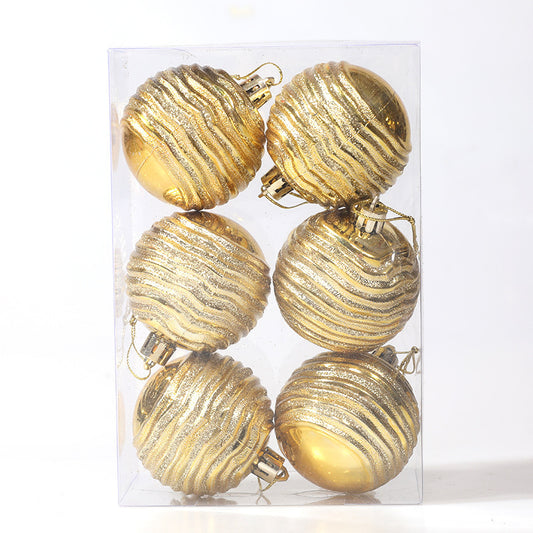 Decorative Special-Shaped Ball Christmas Tree Decorations-2.3 Inches