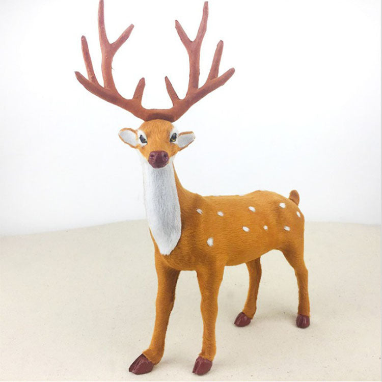 Christmas Deer Layout Props Decorations