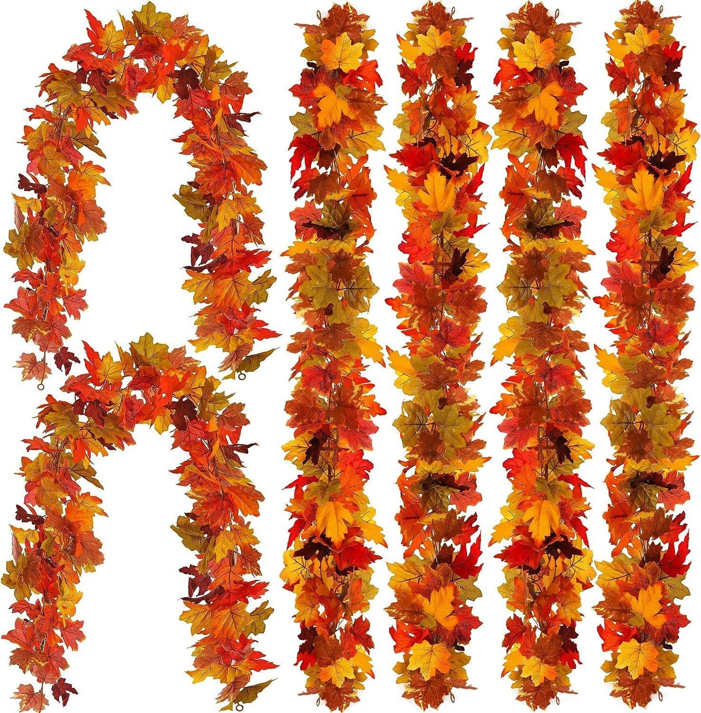 Thanksgiving Rattan Maple Decoration