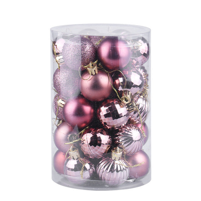 Christmas Ornament Ball Set-34 Pieces