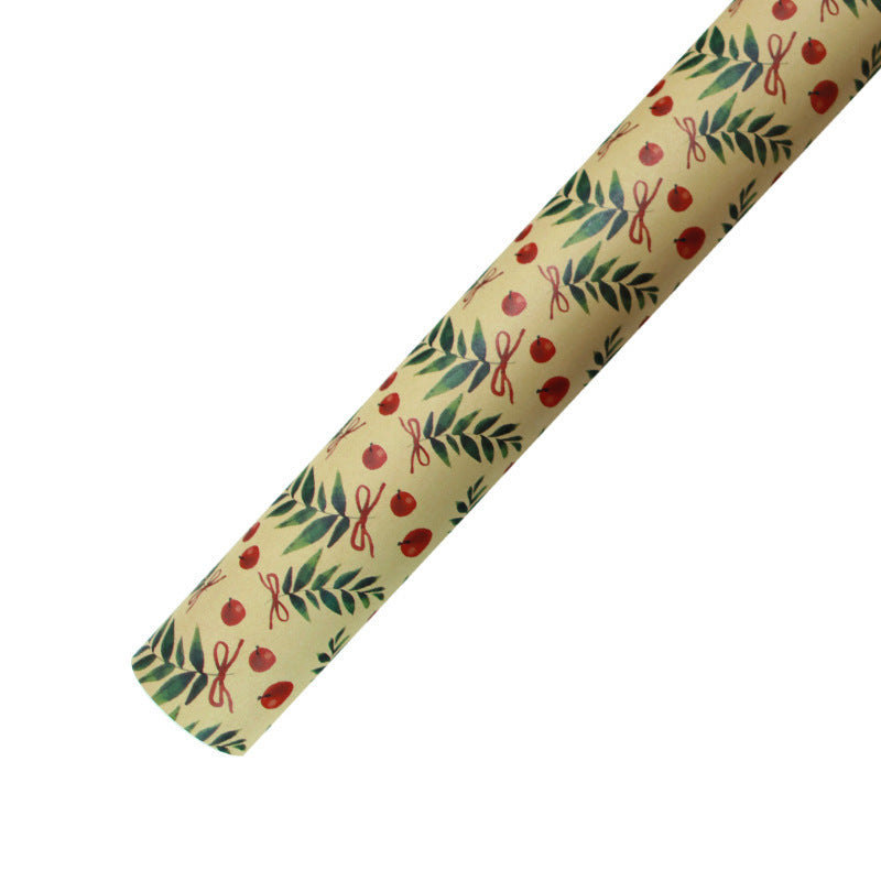 Stylish Christmas Themed Wrapping Paper 1 Pack