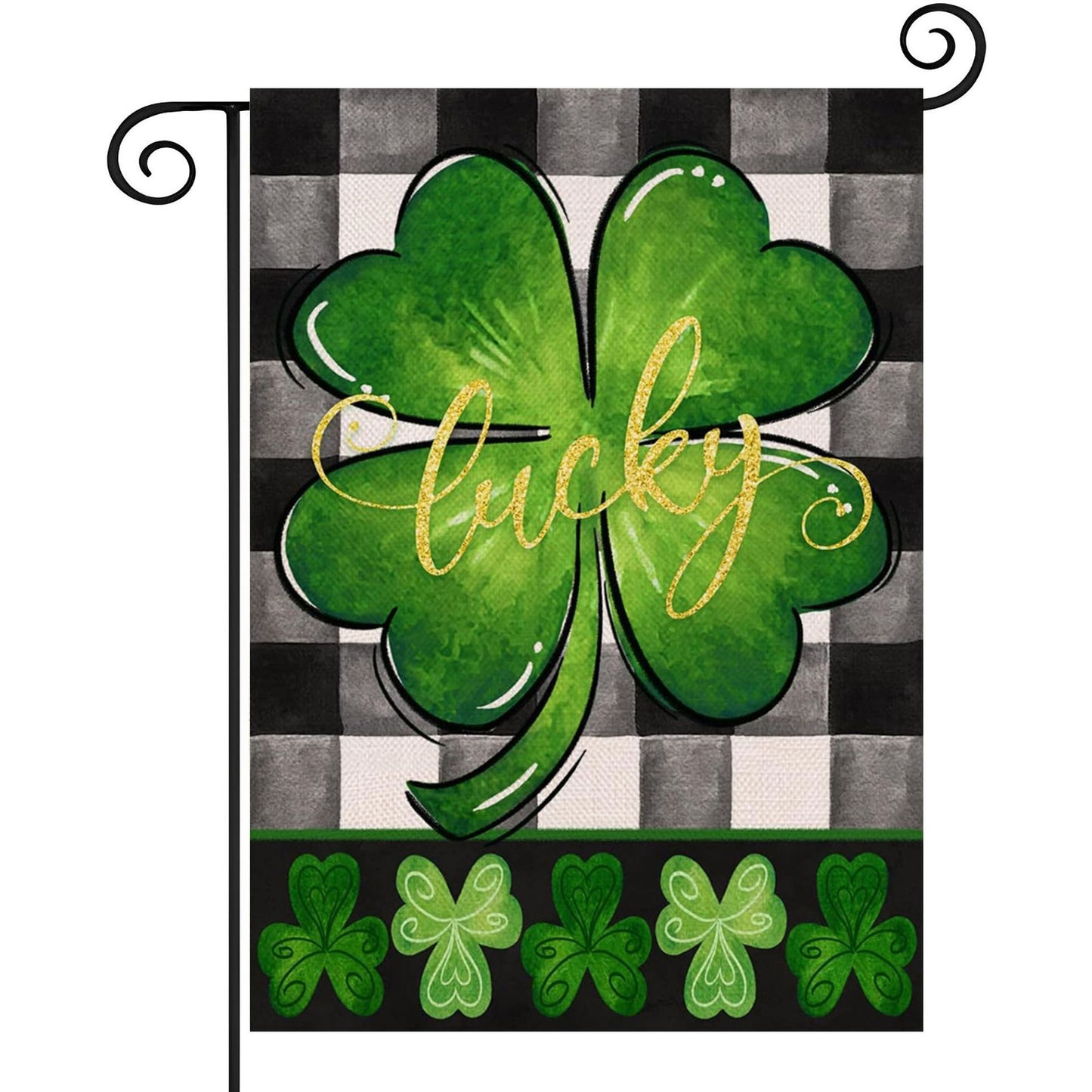 St Patecri Festival Garden Flag