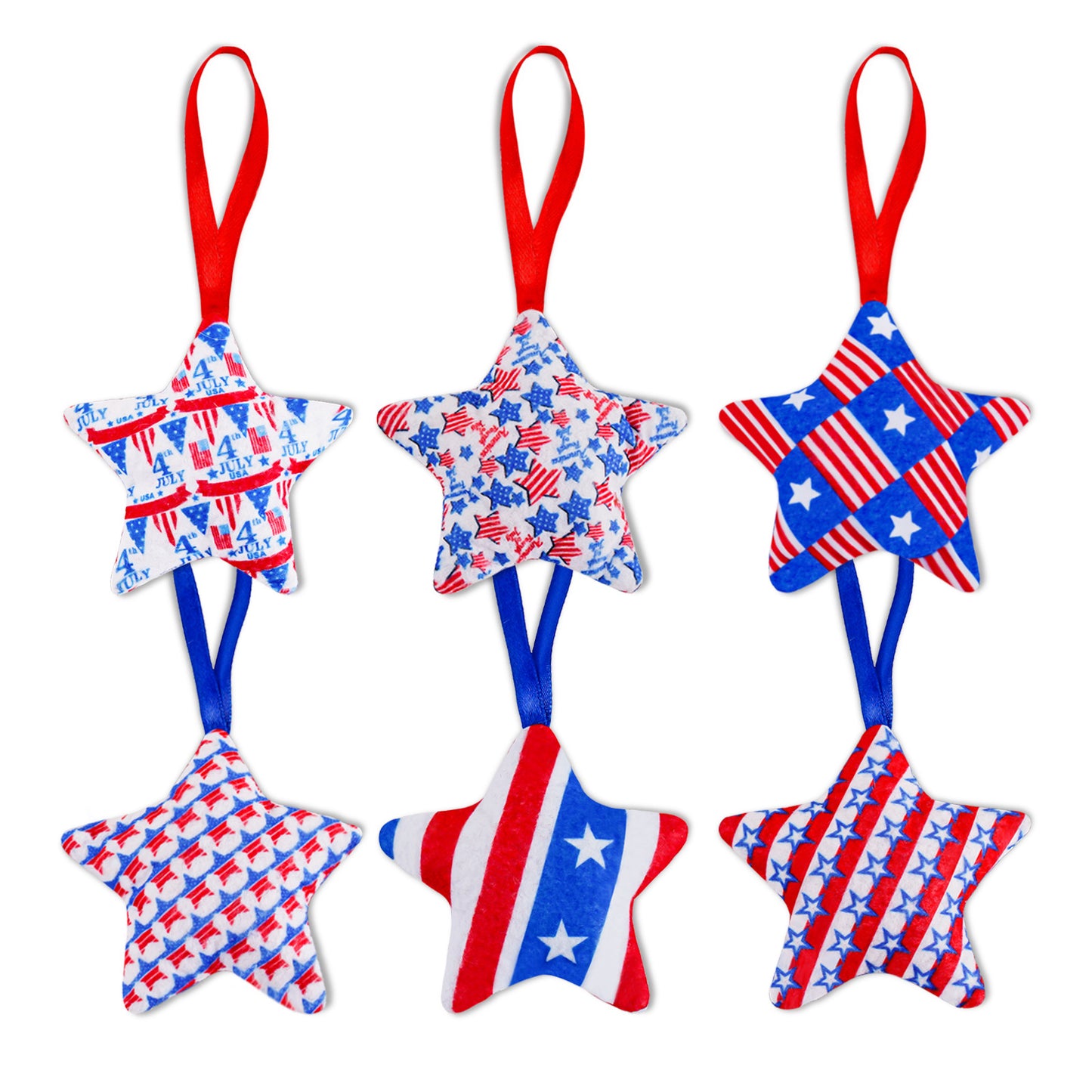 American Independence Day Star Pendant Decorations