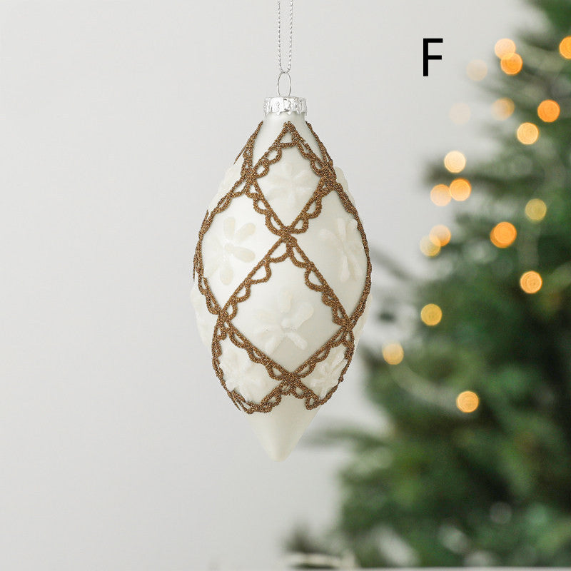 Glass Ball Ornament Christmas Tree Pendant