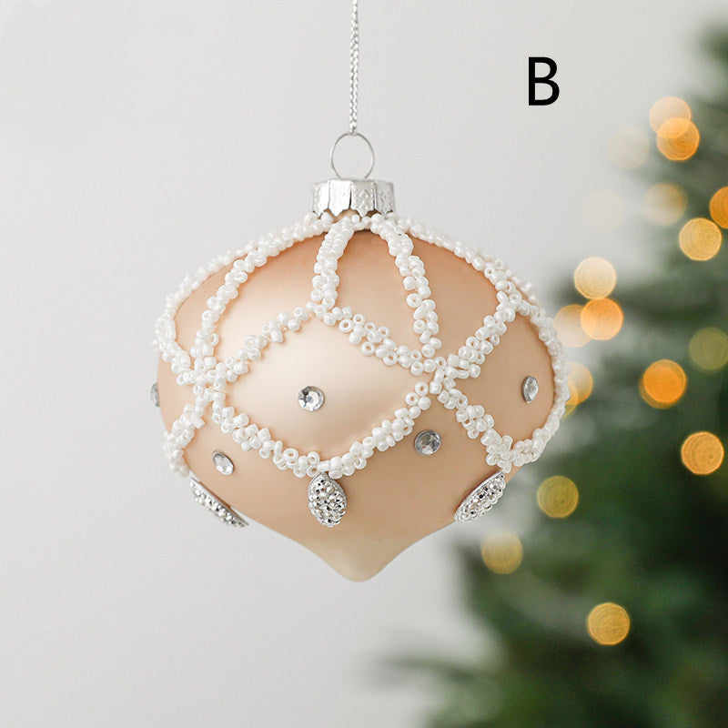 Glass Ball Ornament Christmas Tree Pendant