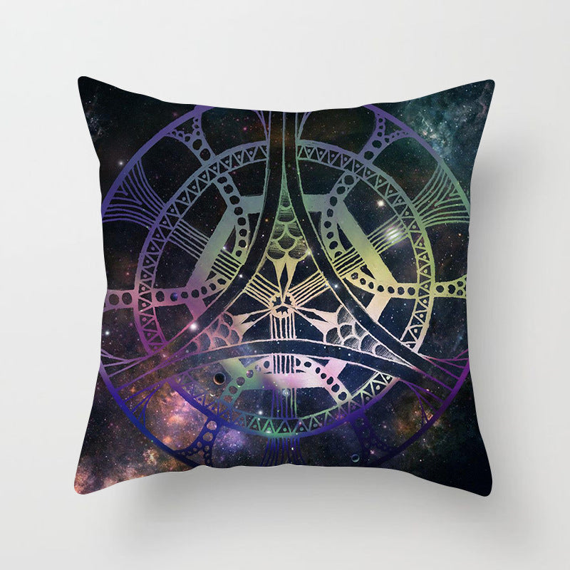 Mandala printed pillowcase Ramadan super soft sofa