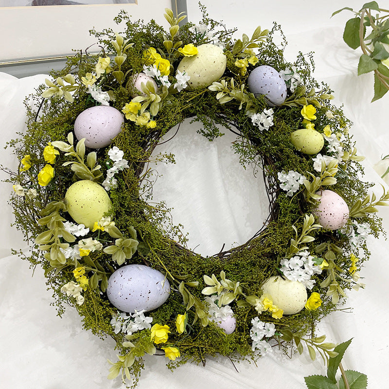 Easter Egg Garland Door Decoration