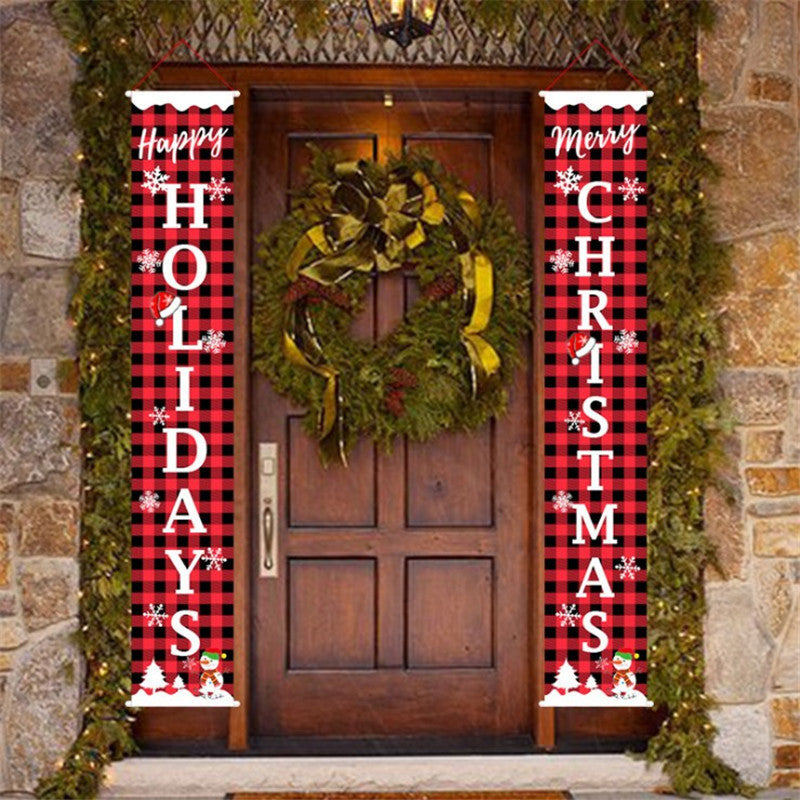 Christmas Window Decoration Banner