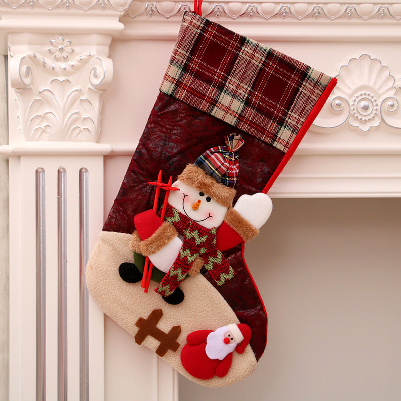 Christmas Decorations Mini Christmas Themed Stockings