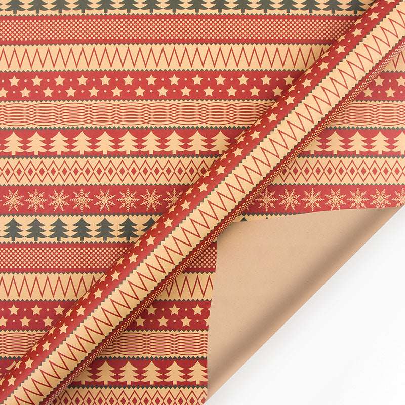 Christmas Kraft Wrapping Paper Christmas Gift Wrapping Paper 1 Pack