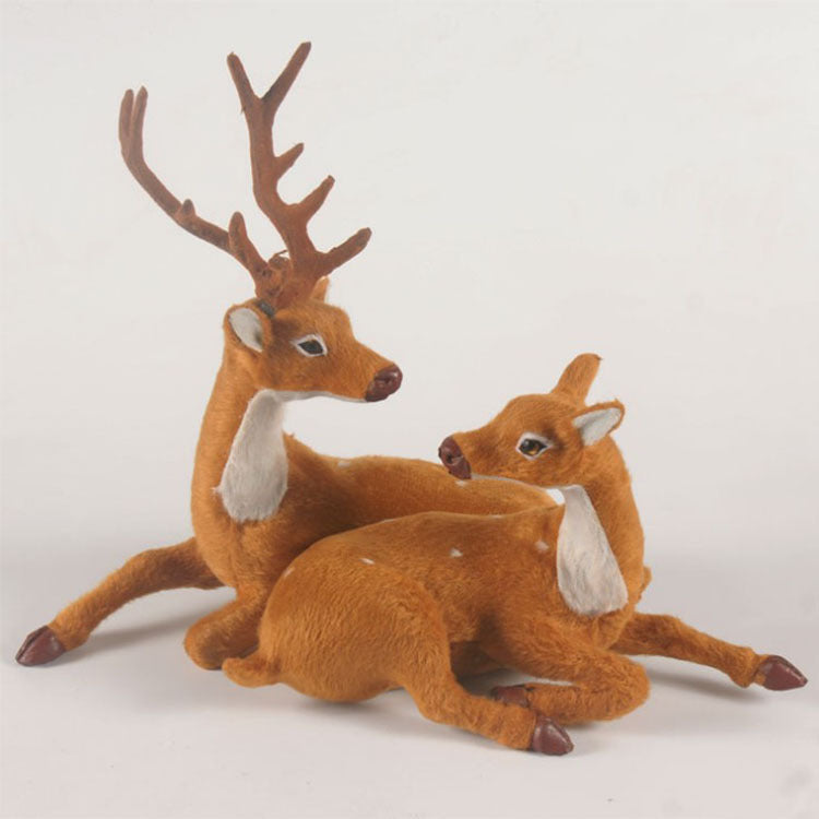 Christmas Deer Layout Props Decorations