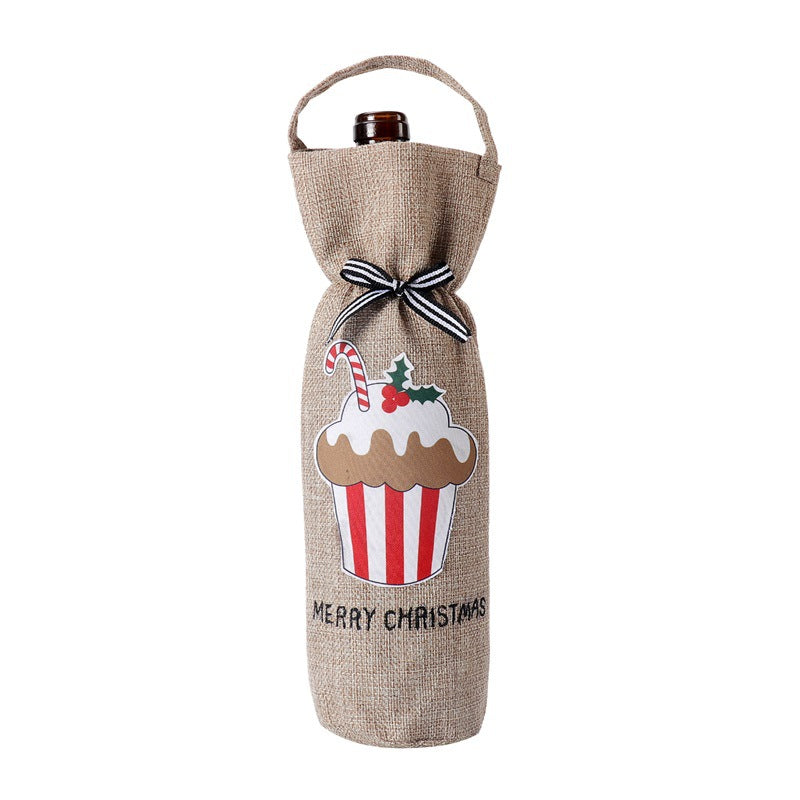 Christmas Themed Bottle Covers