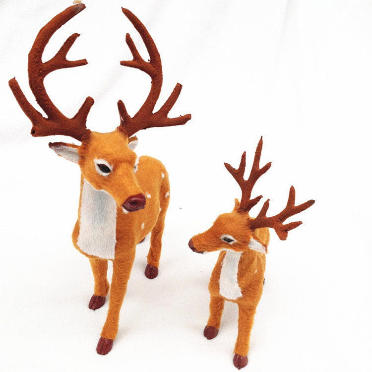 Christmas Deer Layout Props Decorations