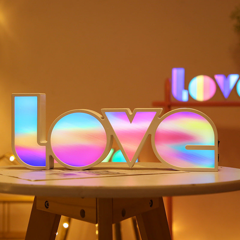 Valentines Day Decor LED LOVE Light