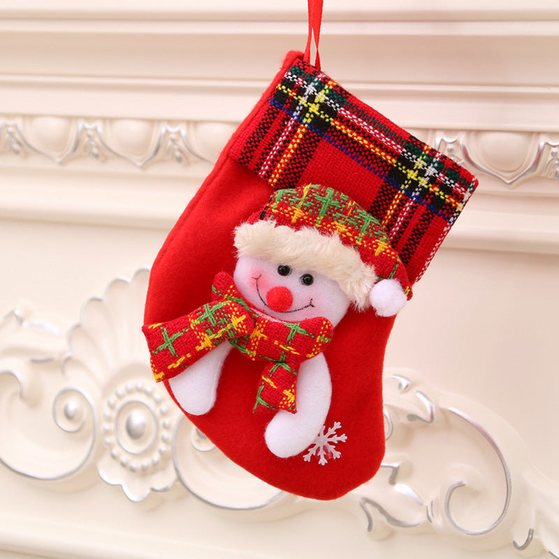 Christmas Decorations Mini Christmas Themed Stockings