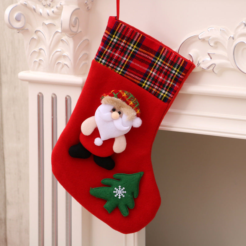 Christmas Decorations Mini Christmas Themed Stockings