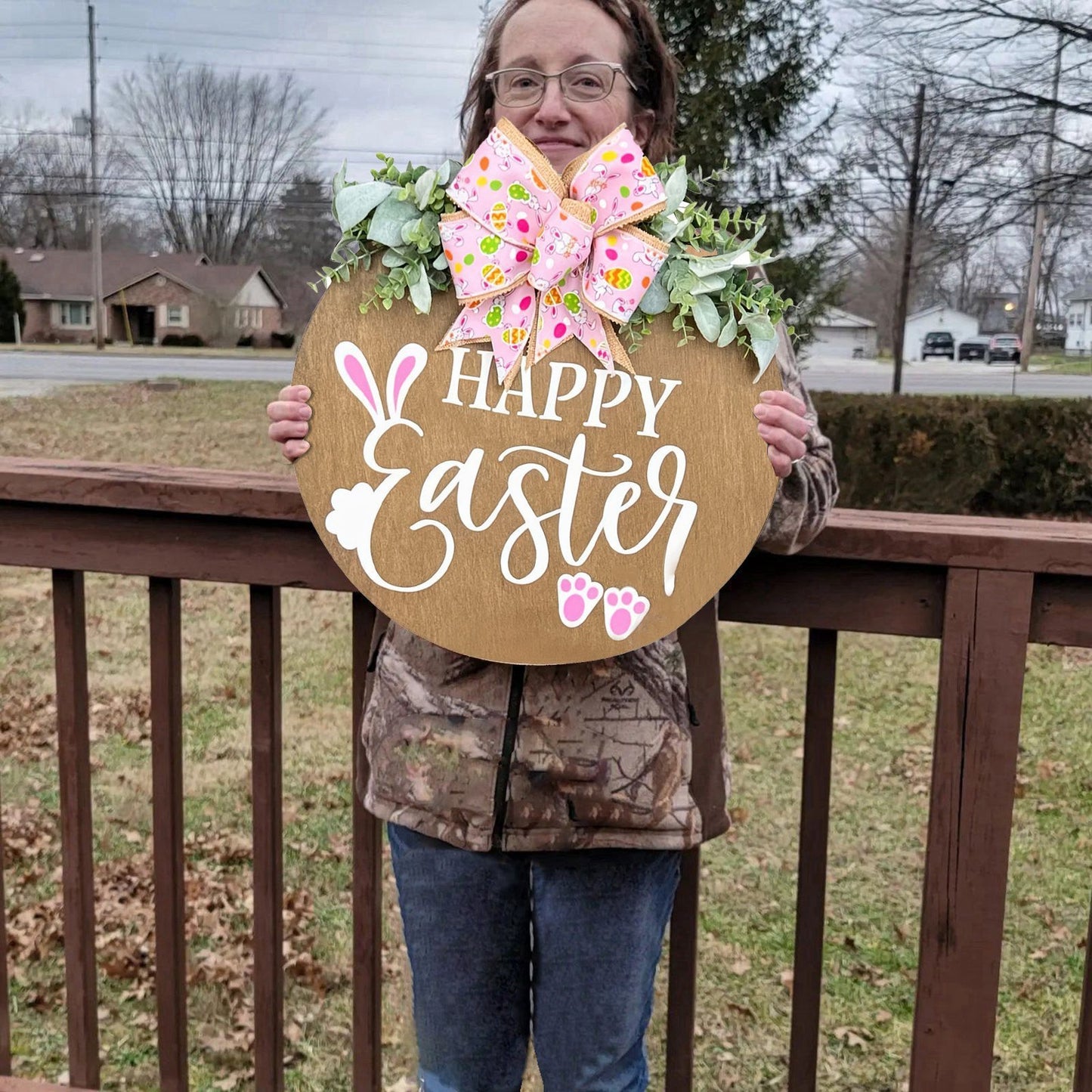 Easter Door and Fence Decorations