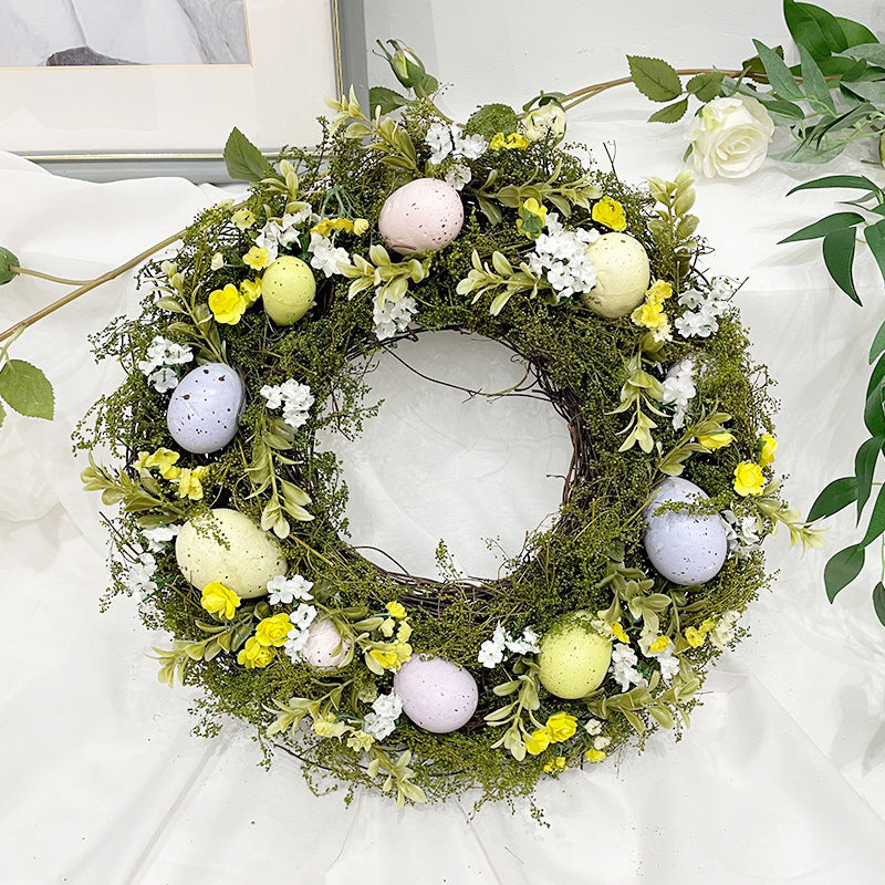 Easter Egg Garland Door Decoration