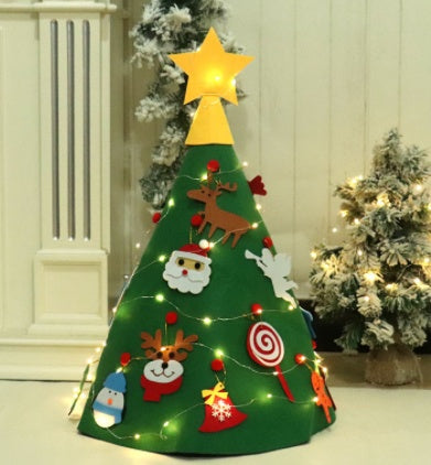 Felt Cloth Decorate The Christmas Tree