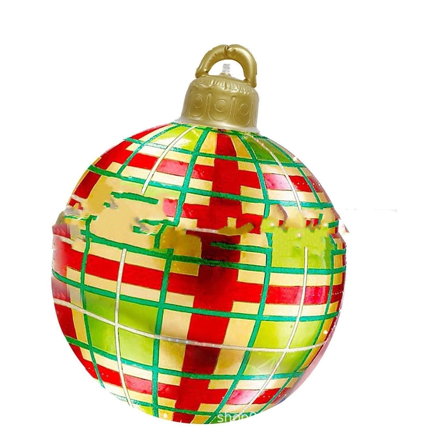 Christmas Themed Inflatable Ornament Ball