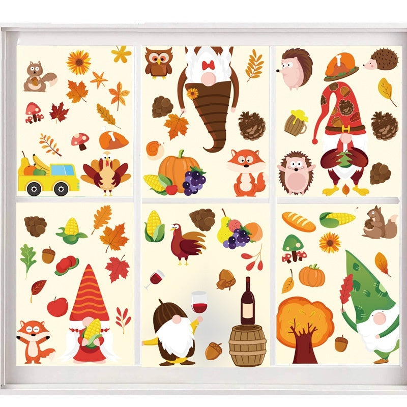 Thanksgiving/ Fall Sticker Decorations