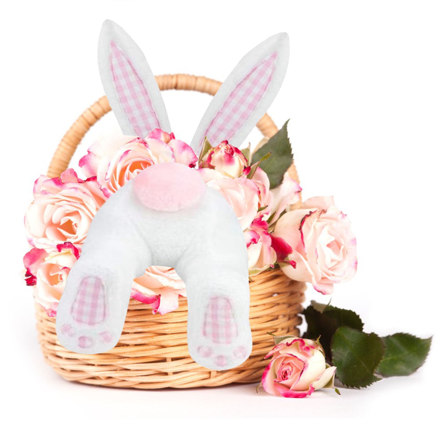 Home Bunny Wreath Easter Decoration