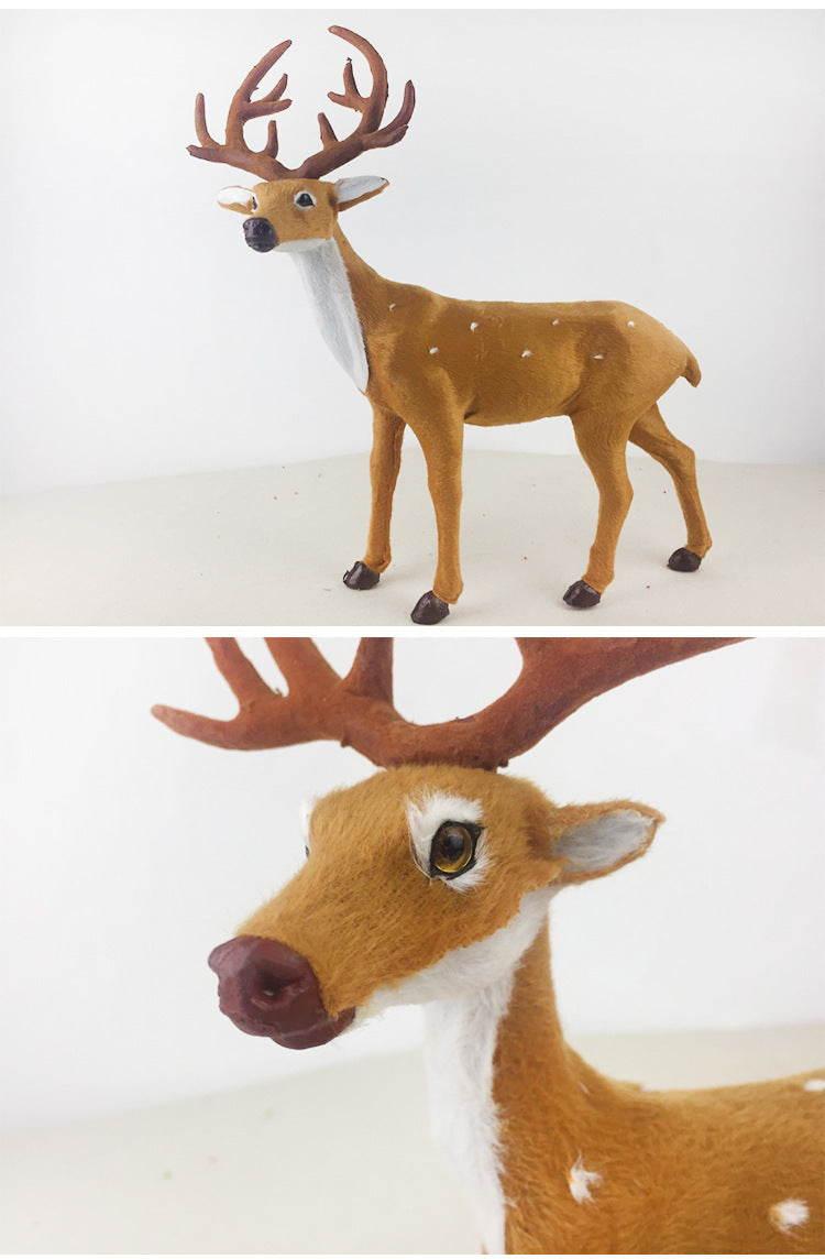 Christmas Deer Layout Props Decorations