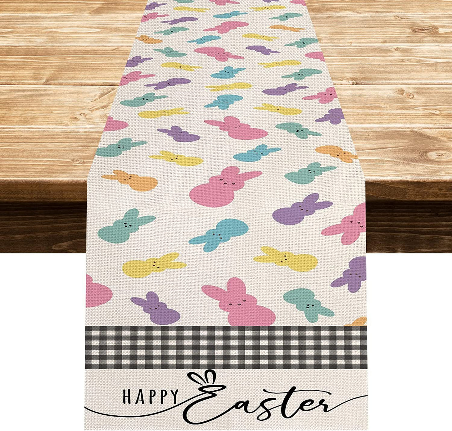 Easter Decoration Linen Tablecloth