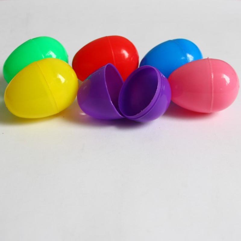 Easter Egg Plastic Opening Capsule- 50 Pack