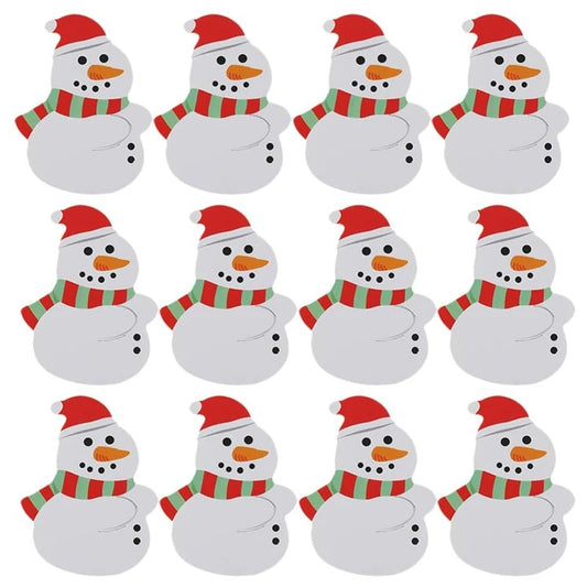 Christmas Snowman Lollipop Decorative Paper