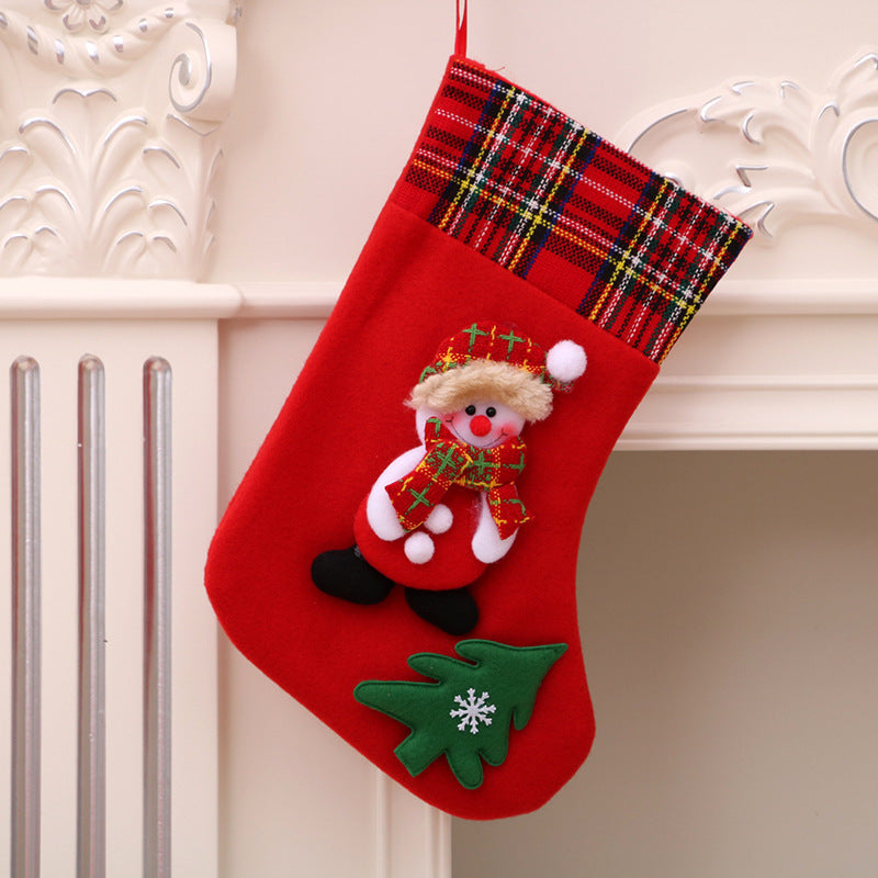 Christmas Decorations Mini Christmas Themed Stockings