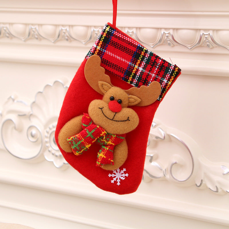 Christmas Decorations Mini Christmas Themed Stockings