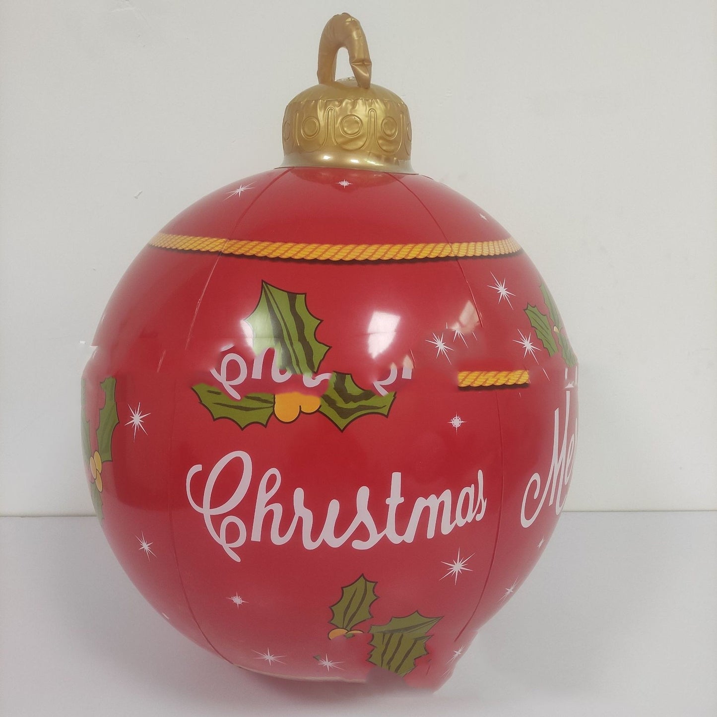 Christmas Themed Inflatable Ornament Ball