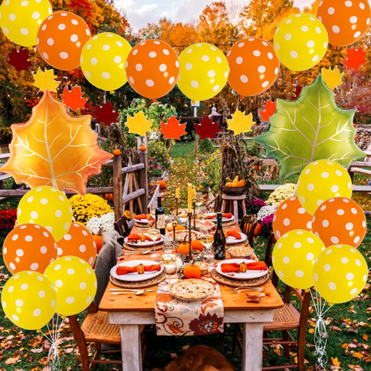 Thanksgiving Party Decorations and  Balloon 25 Piece Set