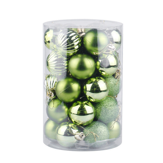 Christmas Ornament Ball Set-34 Pieces