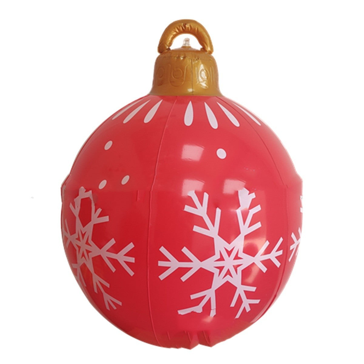 Christmas Themed Inflatable Ornament Ball