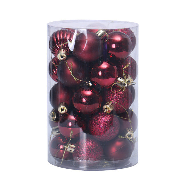 Christmas Ornament Ball Set-34 Pieces