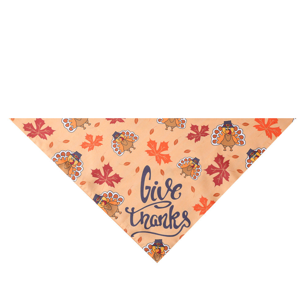 Thanksgiving Pet Bandanas