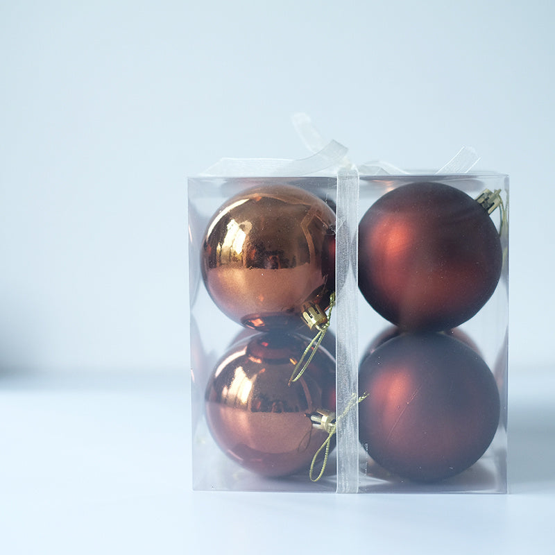 Solid Christmas Tree Decorations-2 Different Sizes