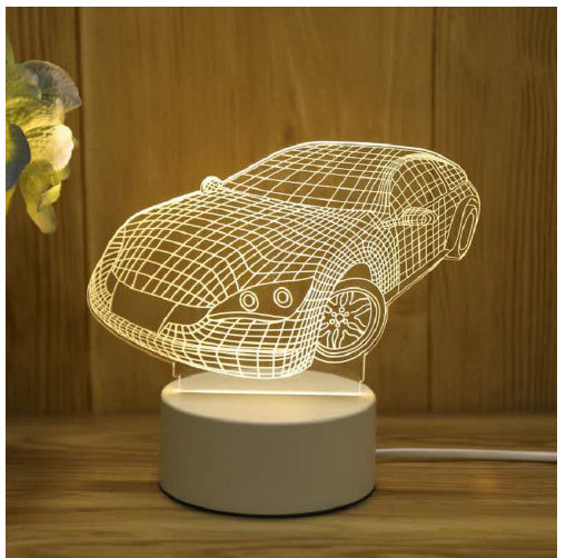 3D Acrylic Lamp USB LED Night Lights For Any Occassion