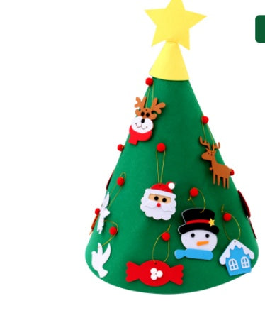 Felt Cloth Decorate The Christmas Tree