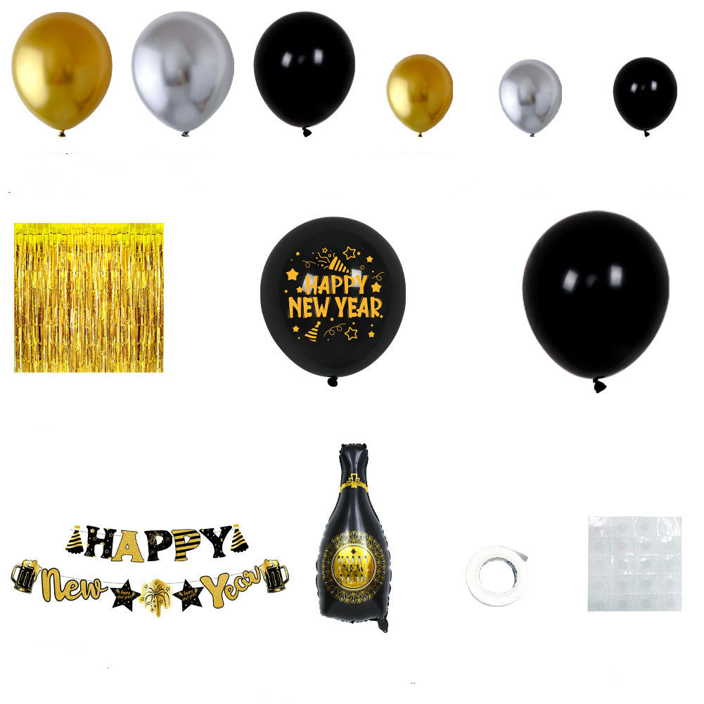 New Years Balloon Decorations