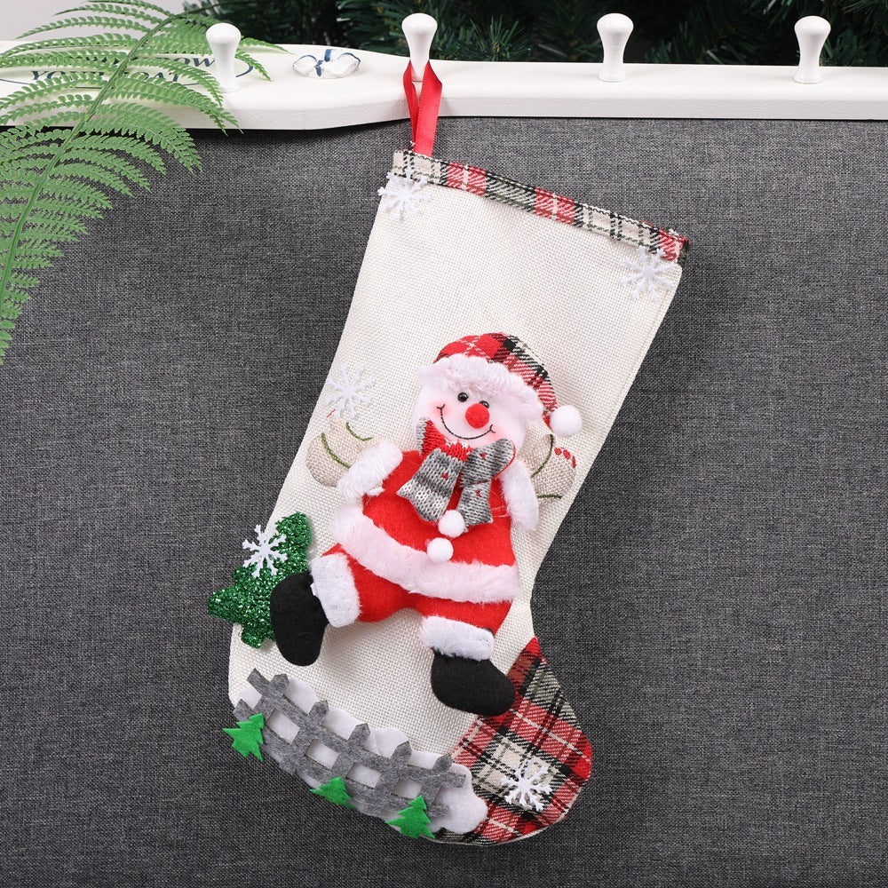 Christmas Decorations Mini Christmas Themed Stockings