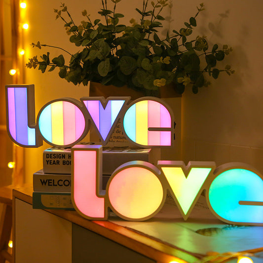 Valentines Day Decor LED LOVE Light