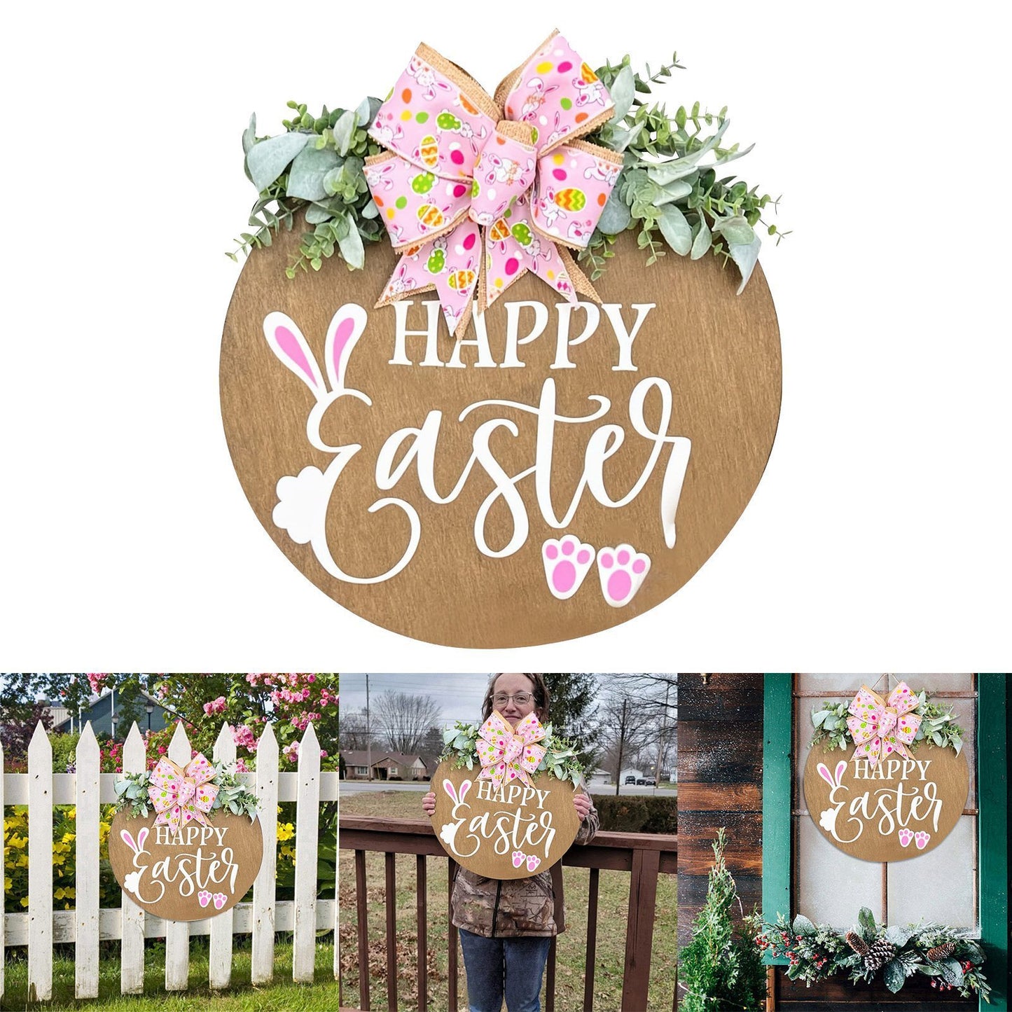 Easter Door and Fence Decorations