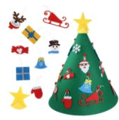 Felt Cloth Decorate The Christmas Tree